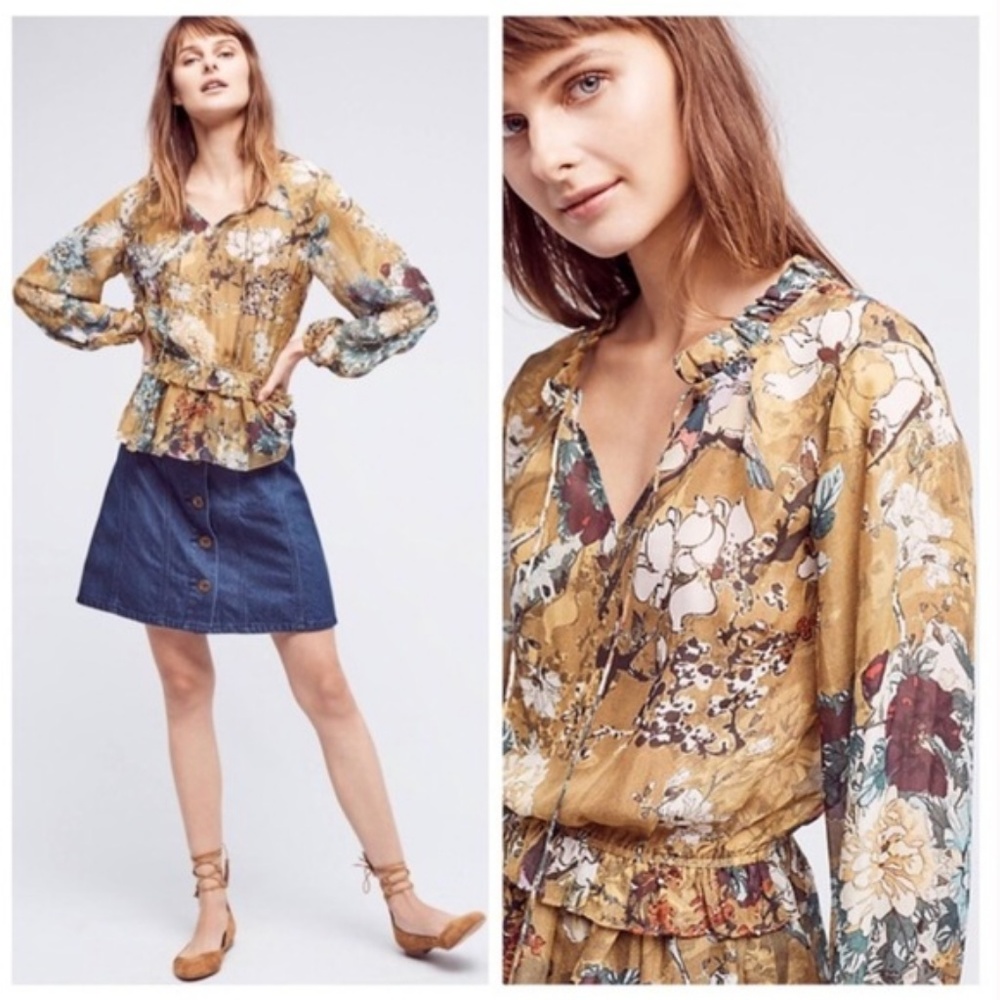 Keystone silk blouse